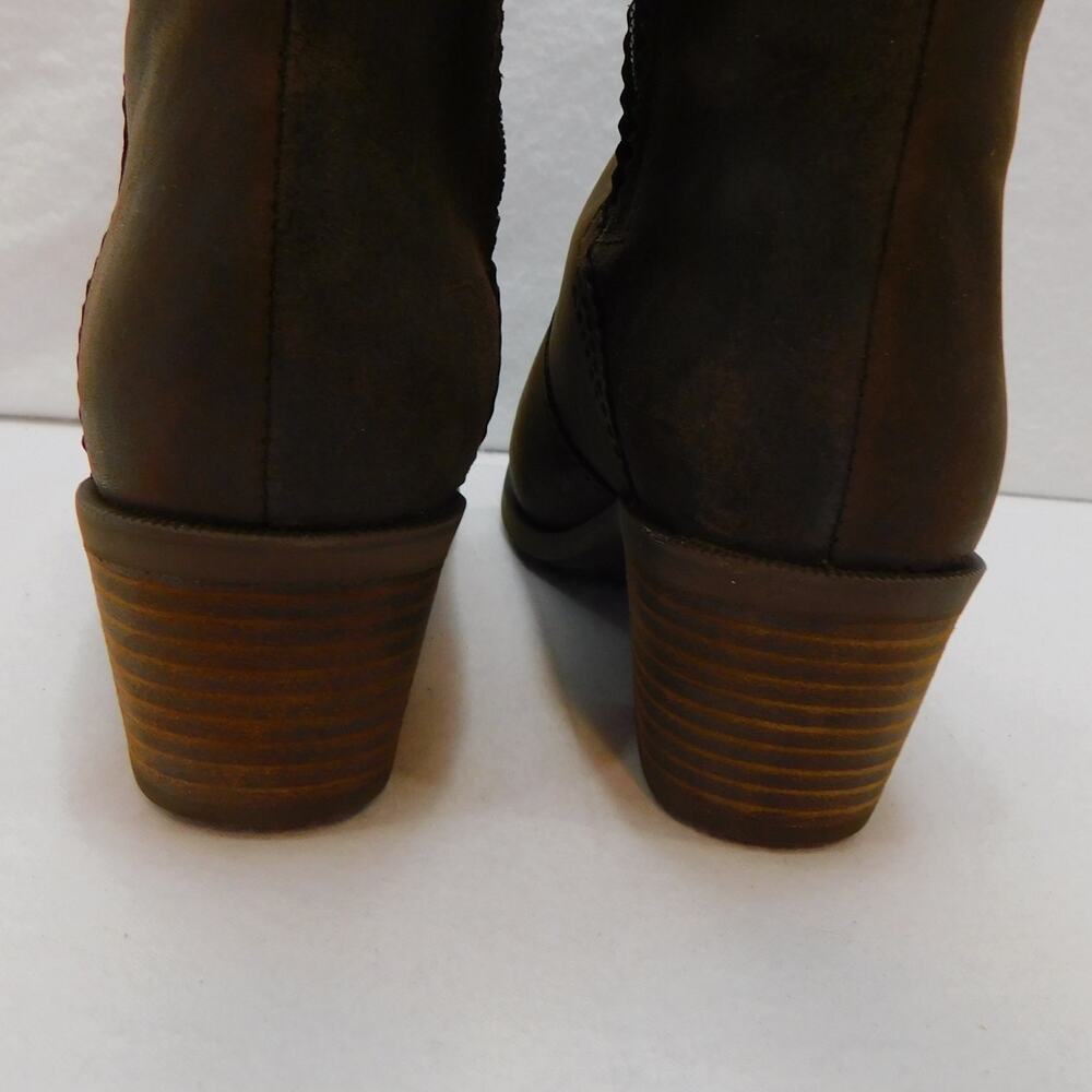 Teva Anaya Chelsea Tall Waterproof Leather Boots Women's Size 7.5 - Picture 8 of 12